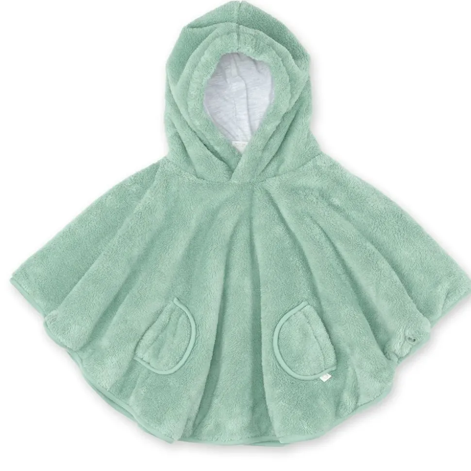 Poncho chaud softy sauge