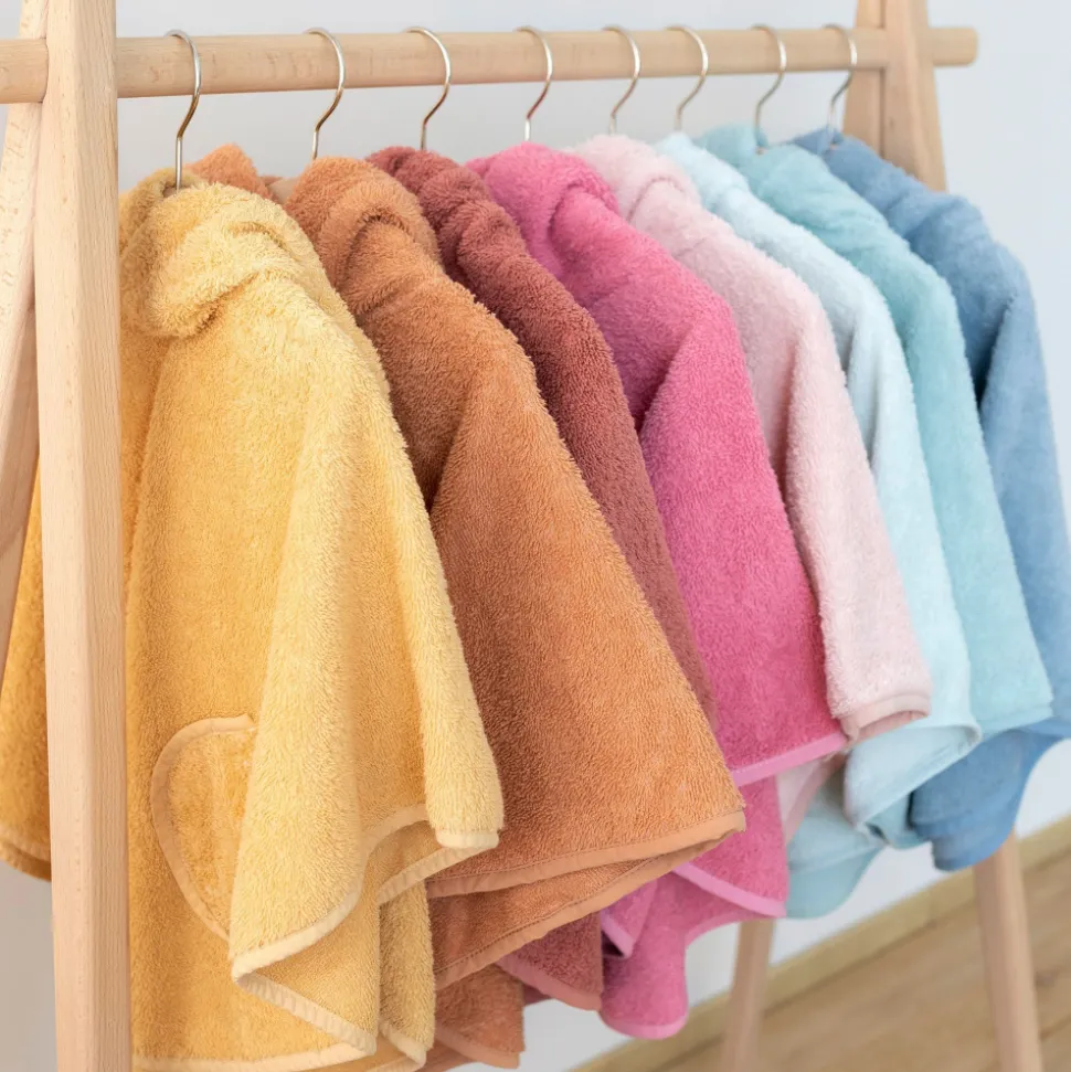 Poncho de bain éponge golden