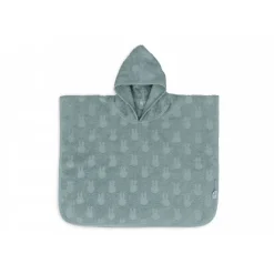 Poncho de bain éponge miffy jacquard sea green
