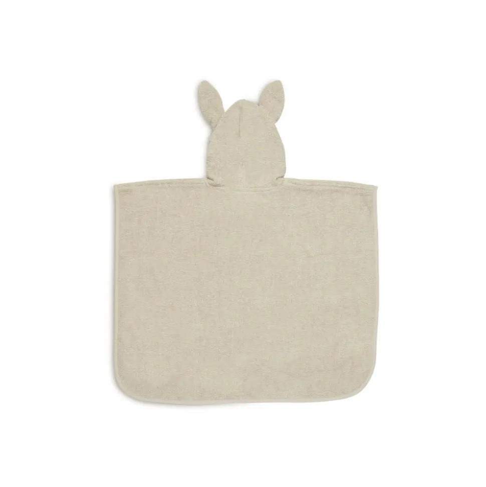 Poncho de bain éponge nougat