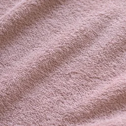 Poncho de bain éponge rose poudré