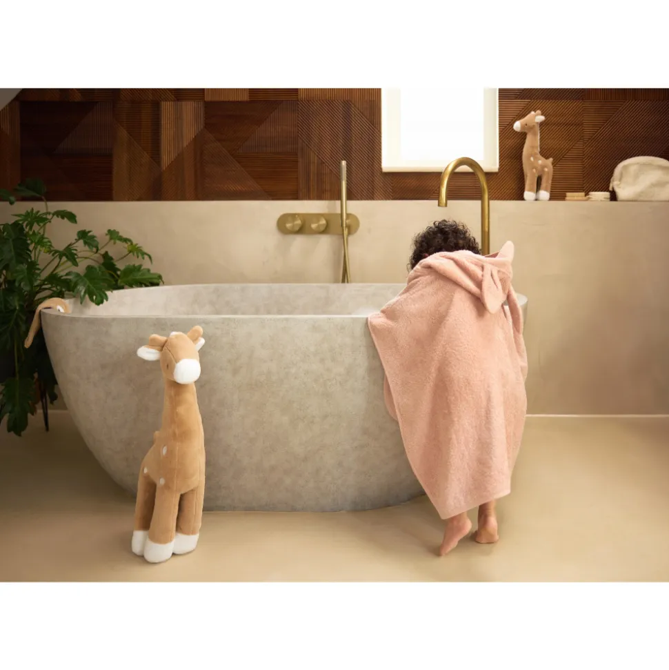 Poncho de bain éponge wild rose