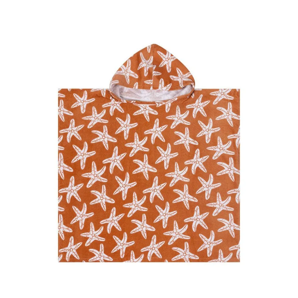 Poncho de plage étoile de mer 65x65 cm