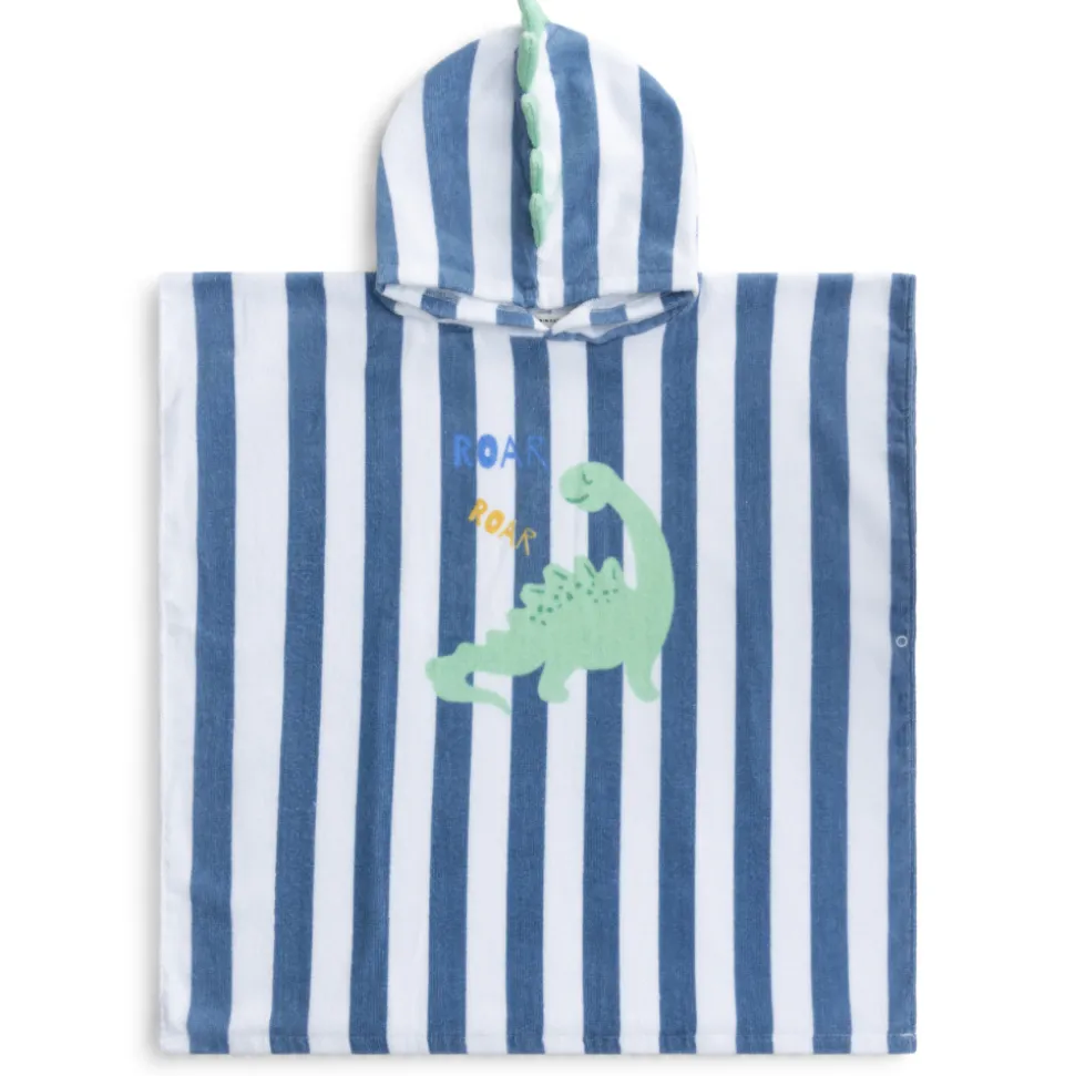 Poncho de plage 65x65 cm dino