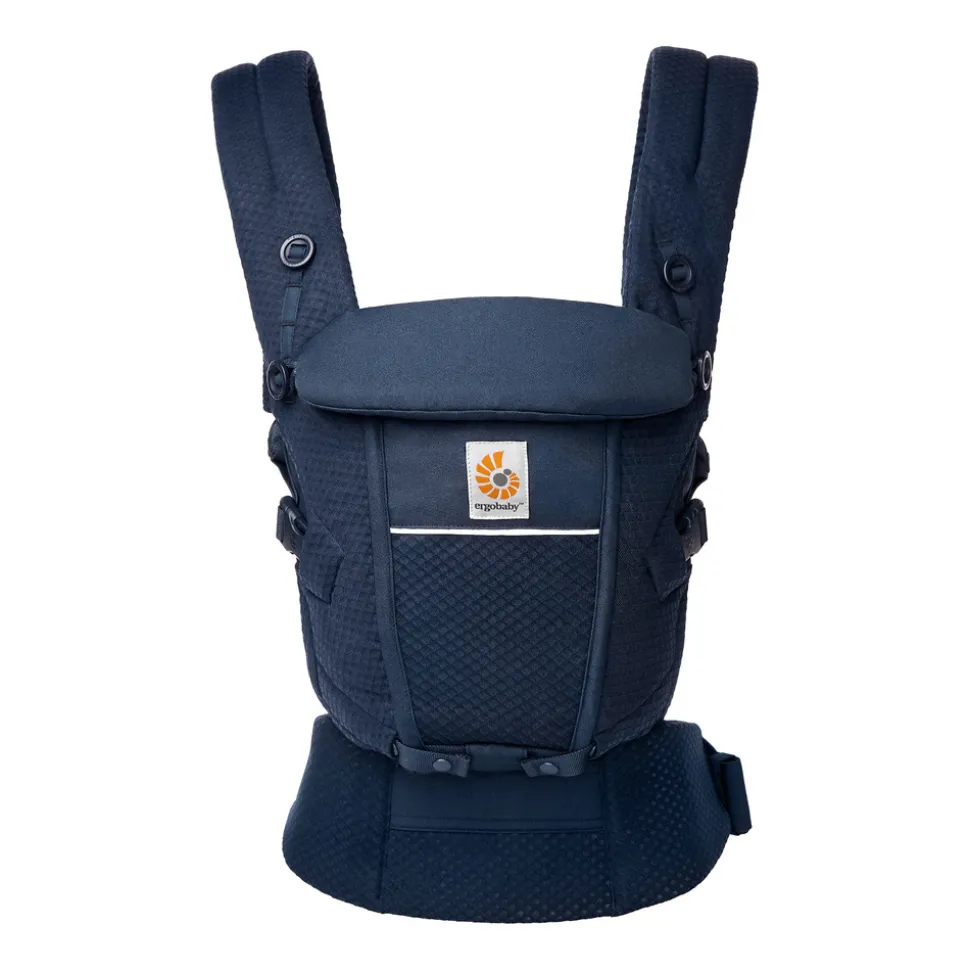 Porte-bébé adapt mesh softflex - bleu nuit