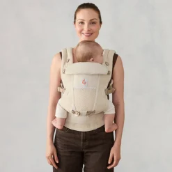 Porte-bébé adapt mesh softflex - natural beige