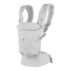 Porte-bébé adapt soft touch coton - gris perle