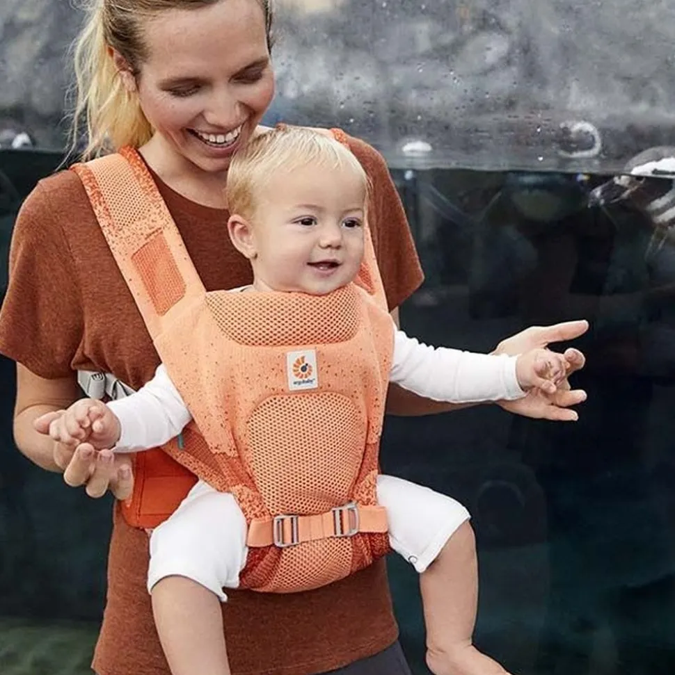 Porte bébé aerloom - corail