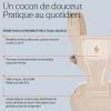 Porte bébé alta hip seat natural beige