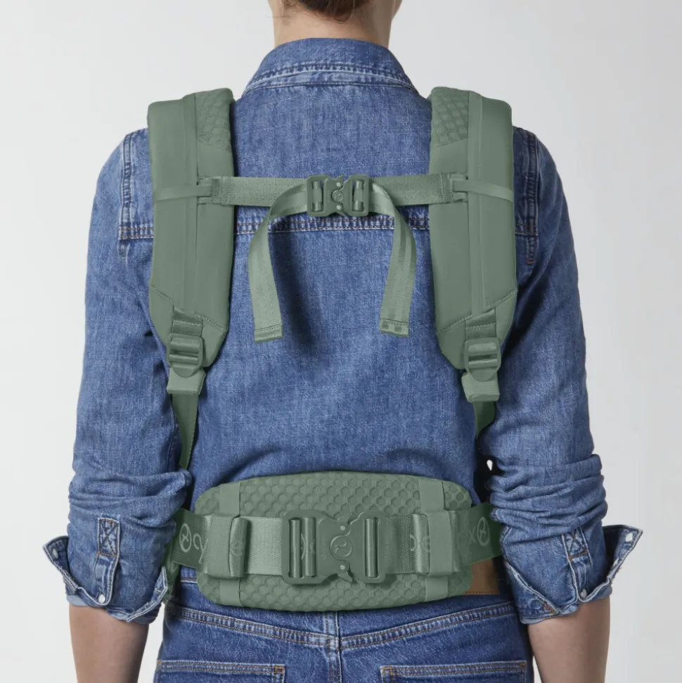 Porte-bébé coya leaf green