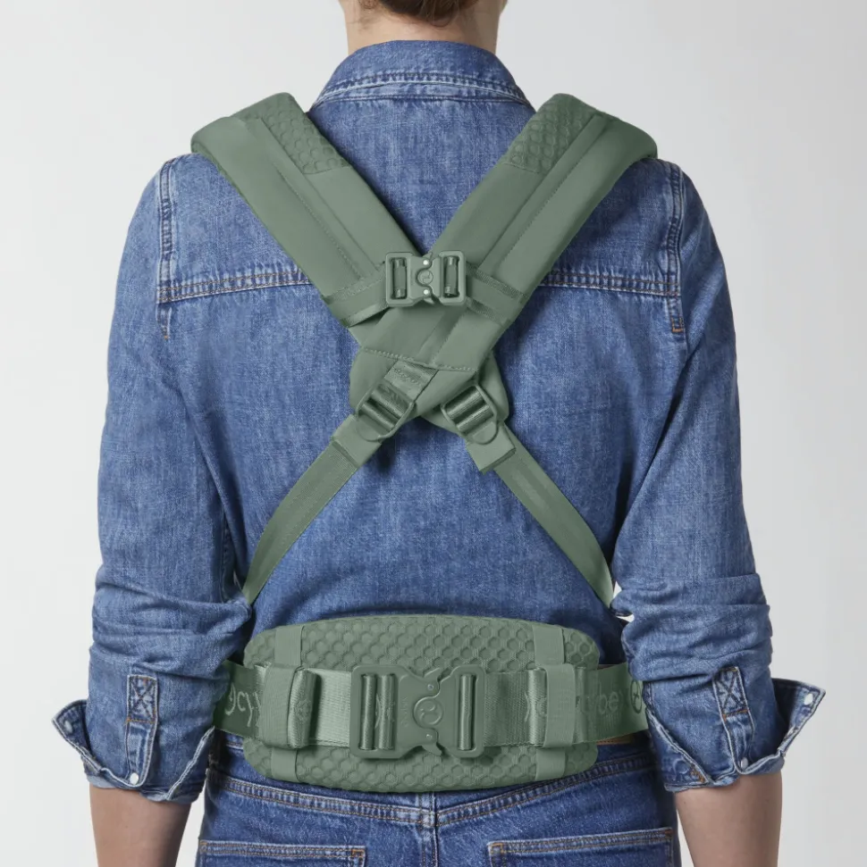 Porte-bébé coya leaf green