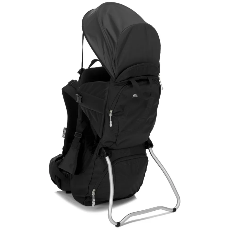 Porte-bébé de randonnée noir