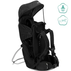 Porte-bébé de randonnée noir