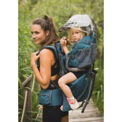 Porte-bébé dorsal randonnée olive