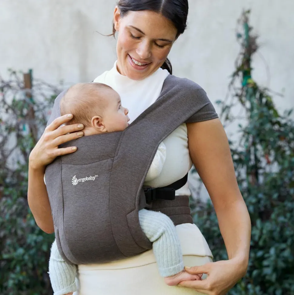 Porte-bébé embrace gris