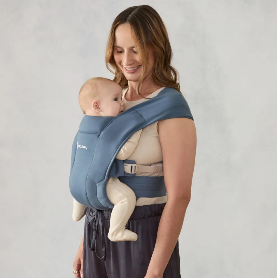 Porte-bébé embrace gris bleu
