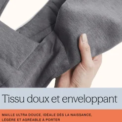 Porte bébé embrace soft air mesh - bleu