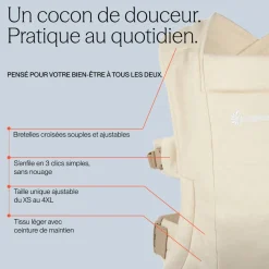 Porte-bébé embrace vert olive