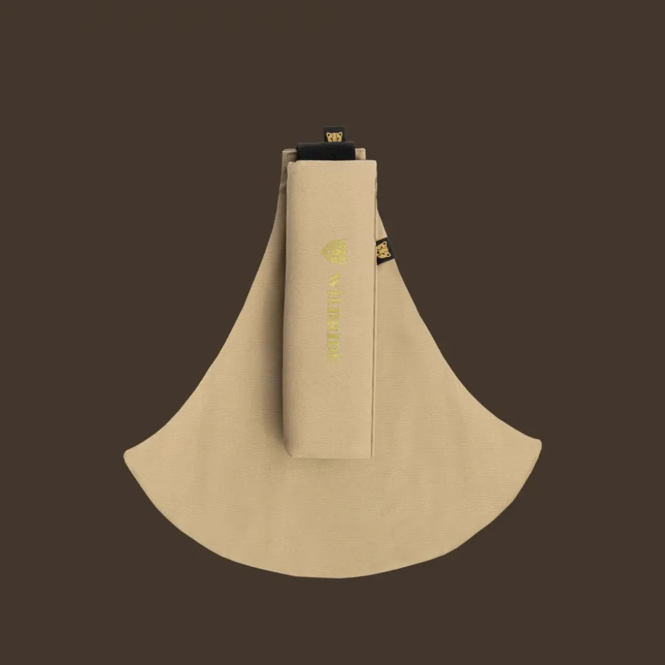 Porte-bébé enfant beige