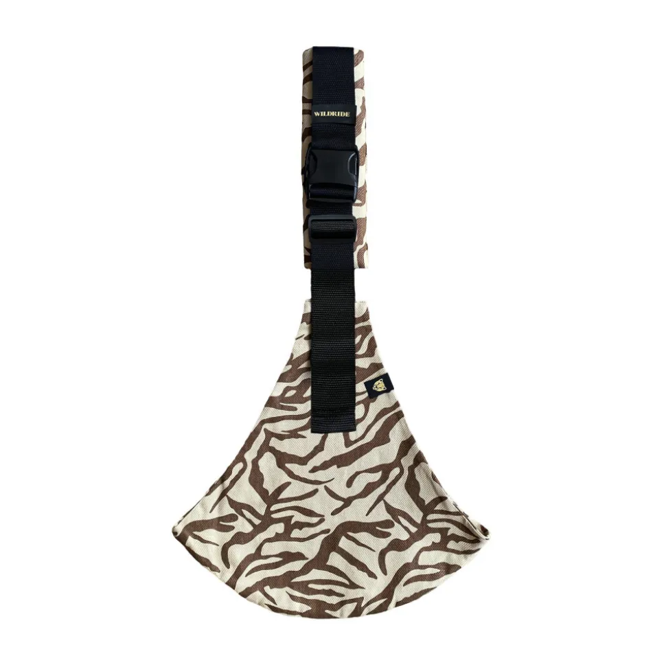 Porte-bébé enfant marron zebra