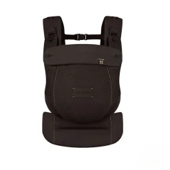Porte-bébé ergonomique amya évolutif et respirant chocolate brown