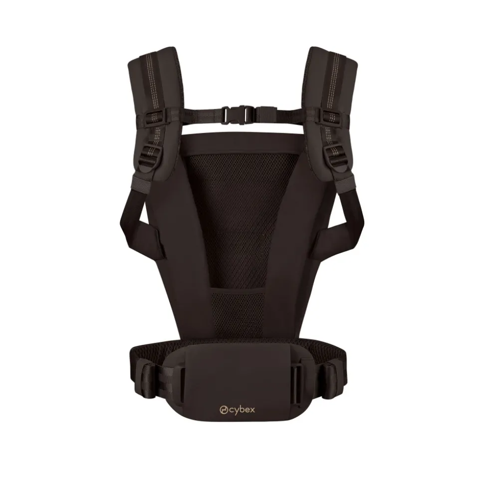 Porte-bébé ergonomique amya évolutif et respirant chocolate brown