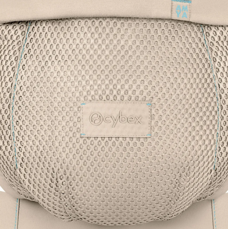 Porte-bébé ergonomique amya évolutif et respirant almond beige