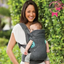 Porte bébé flip ergo 4 en 1 gris