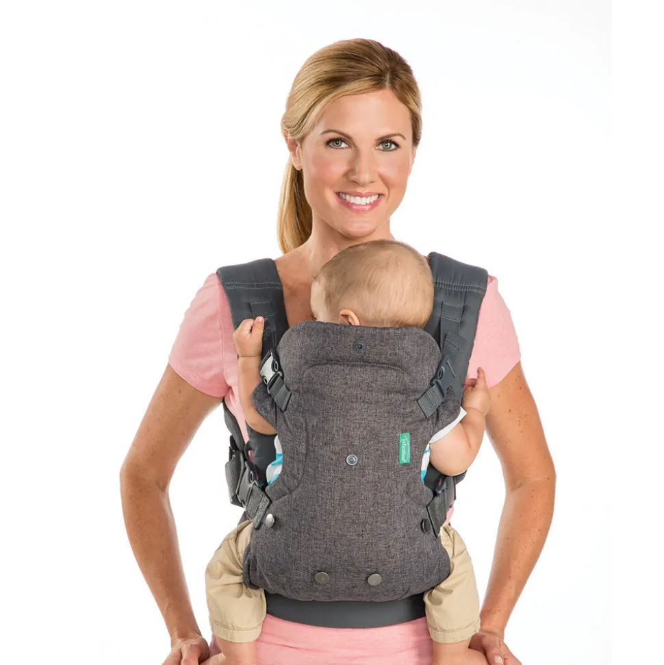 Porte bébé flip ergo 4 en 1 gris