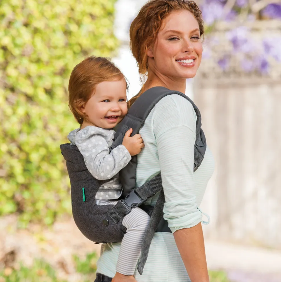 Porte bébé flip ergo 4 en 1 gris