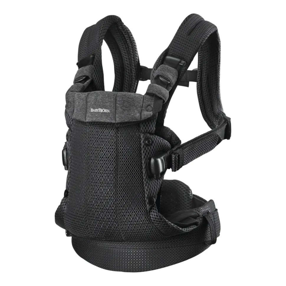 Porte bébé harmony mesh 3d noir
