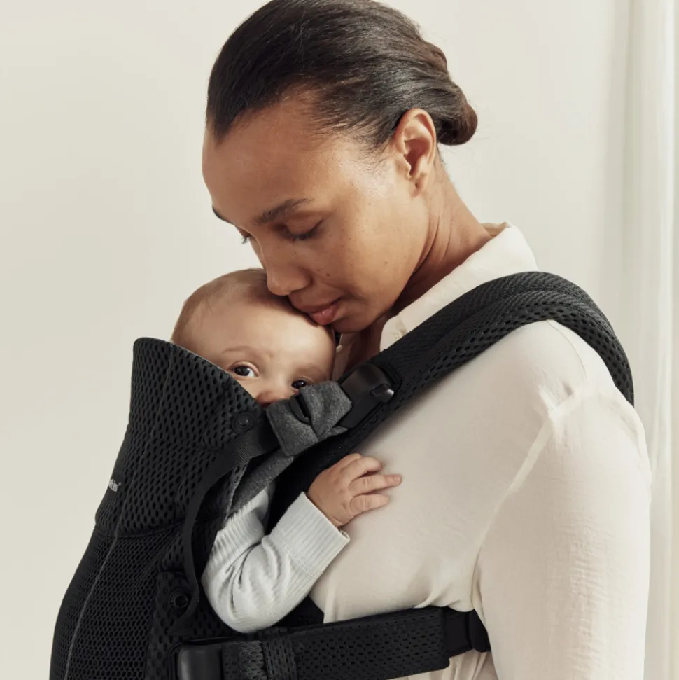 Porte bébé harmony mesh 3d noir