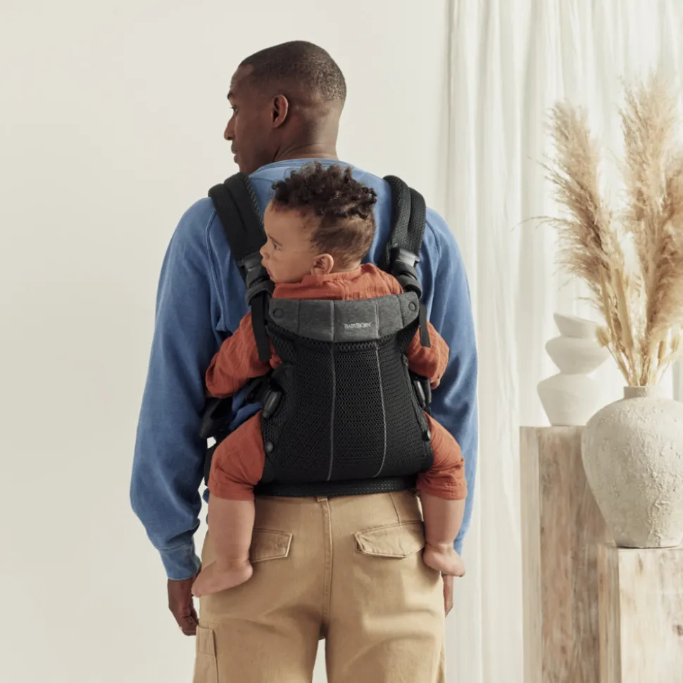 Porte bébé harmony mesh 3d noir