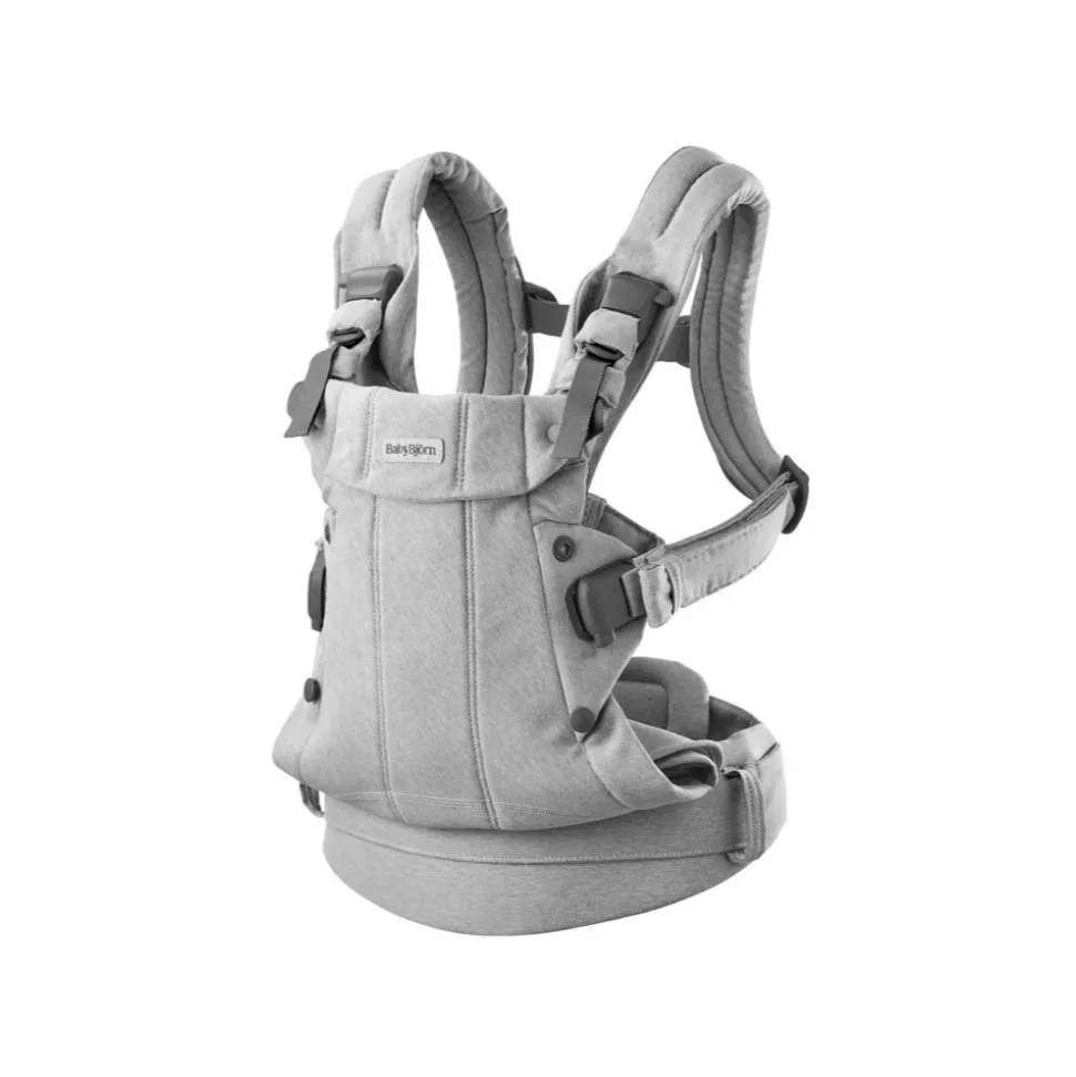 Porte bébé harmony tissé chiné gris