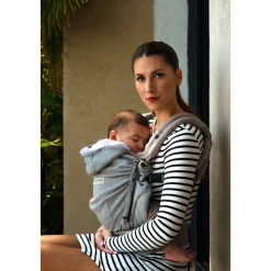 Porte bébé hoodiecarrier 2 gris athlétique