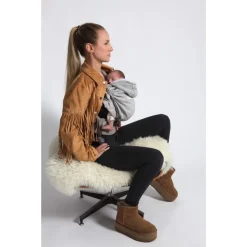 Porte bébé hoodiecarrier 2 gris athlétique