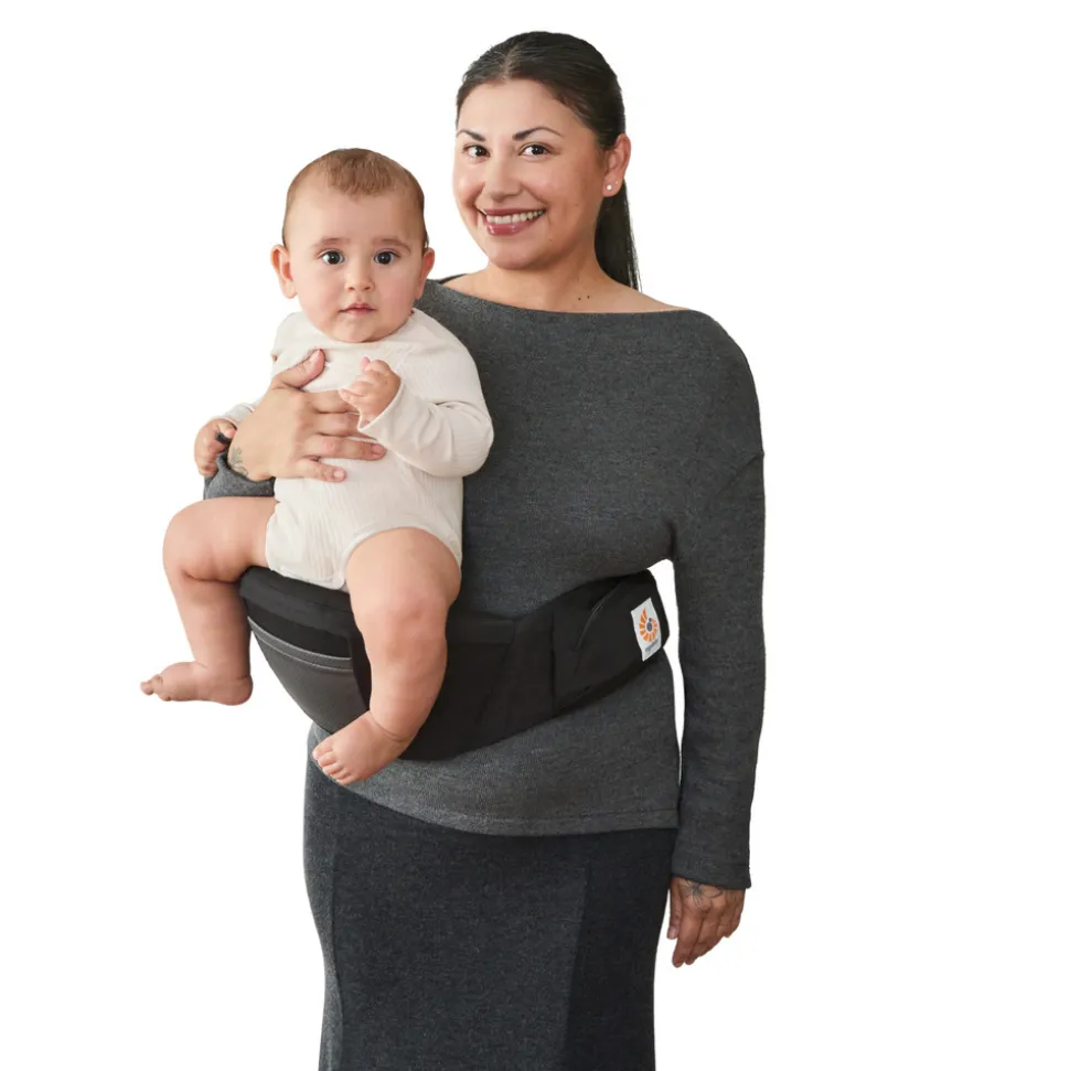 Porte bébé lift hip seat onyx black