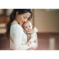 Porte-bébé mini tissé beige
