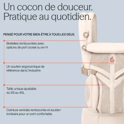 Porte bébé omni classic charcoal grey