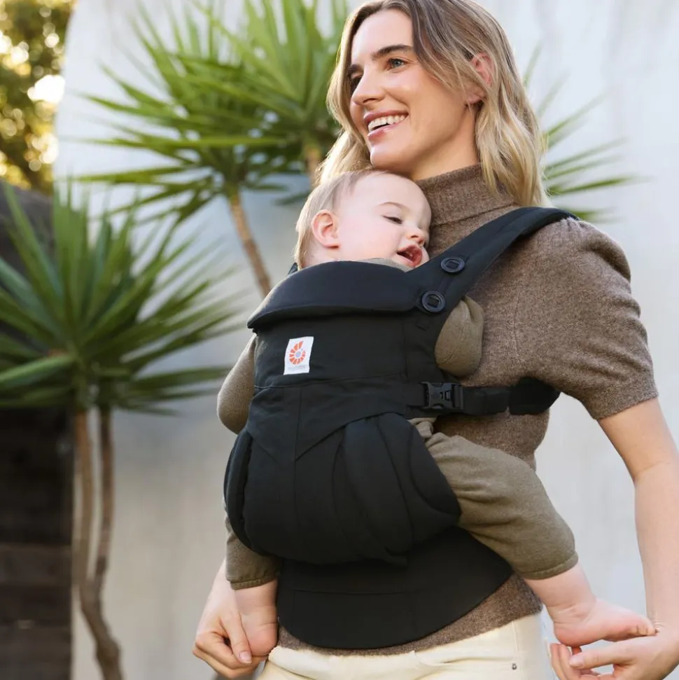 Porte bébé omni classic coton onyx black