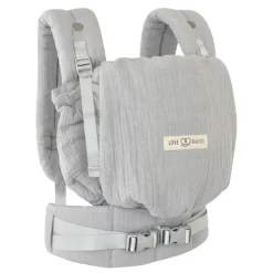 Porte bébé physiocarrier 2 grey gaze de coton