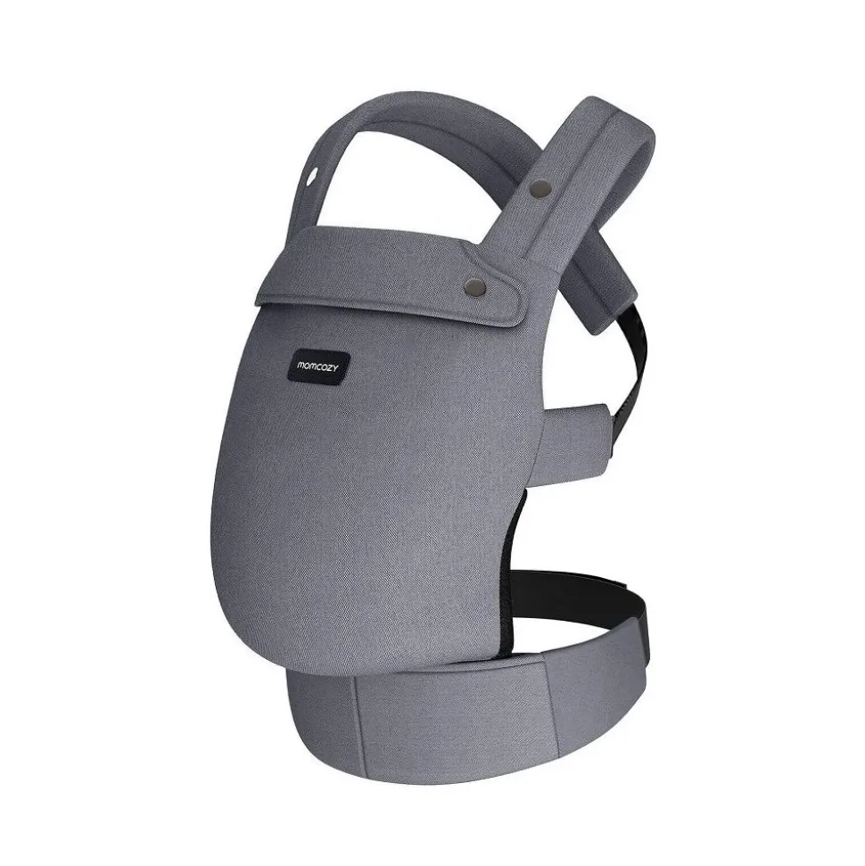 Porte bébé physiologique coton grey