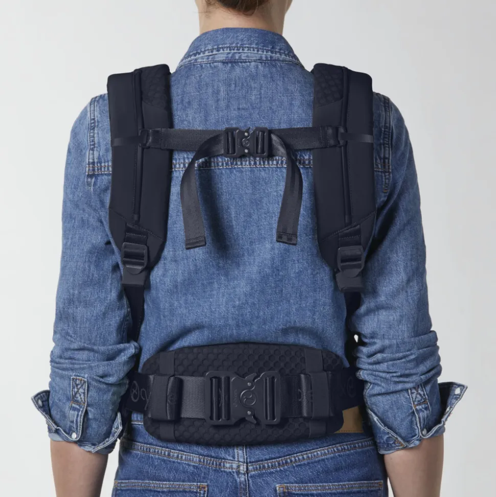 Porte-bébé physiologique coya royal blue