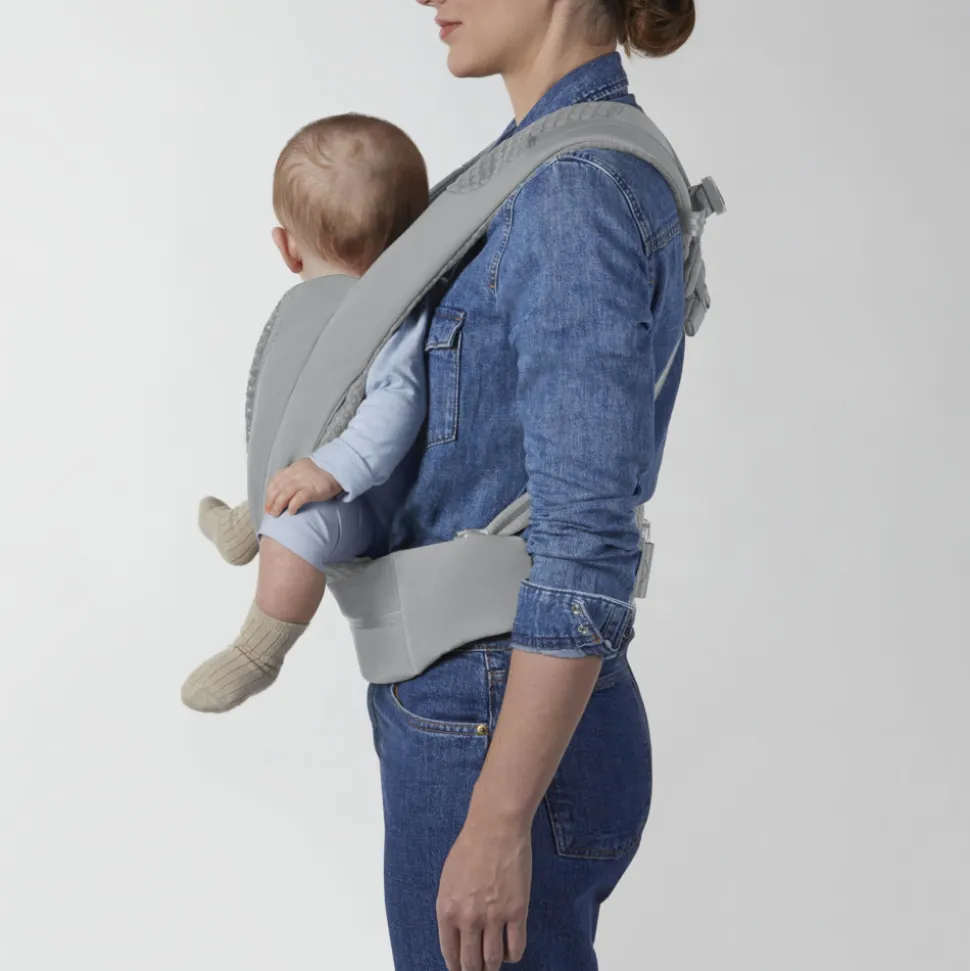Porte-bébé physiologique coya thunder grey