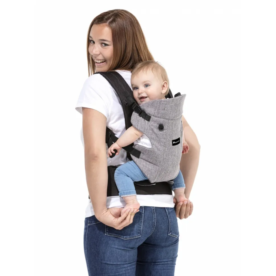 Porte bébé physiologique go 4 black chic