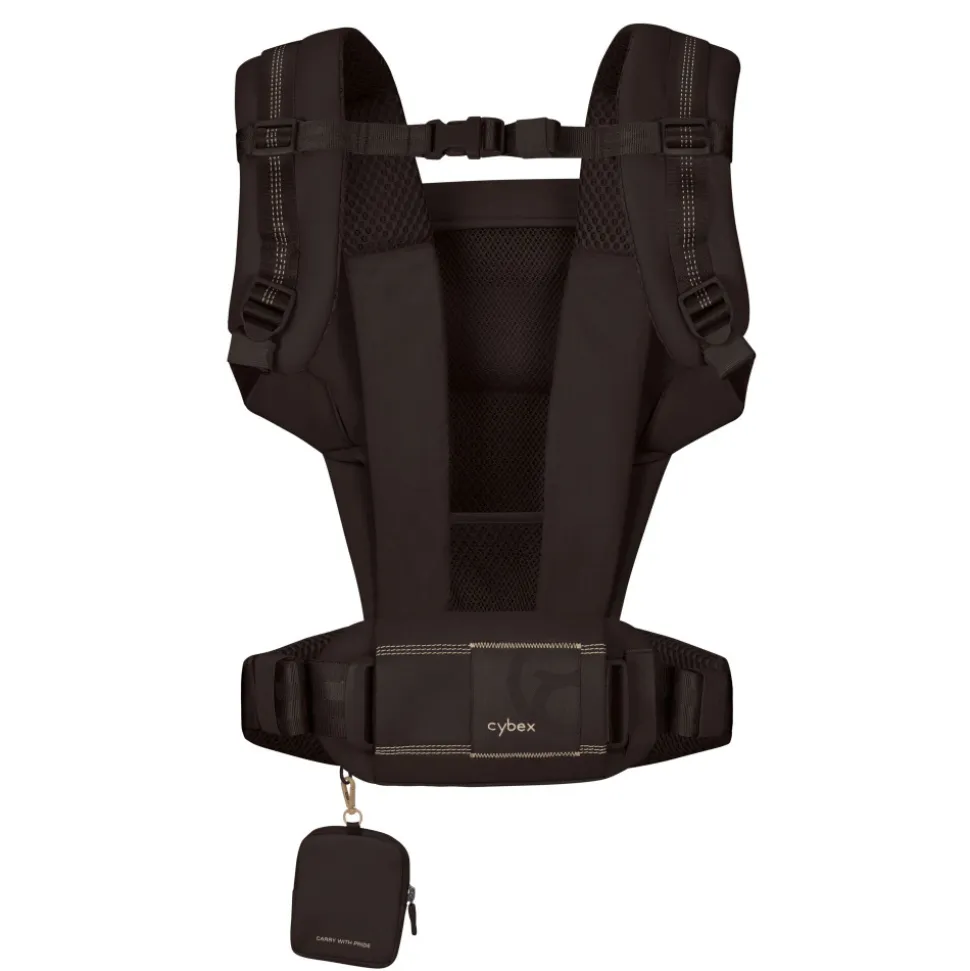 Porte bébé physiologique laya chocolate brown