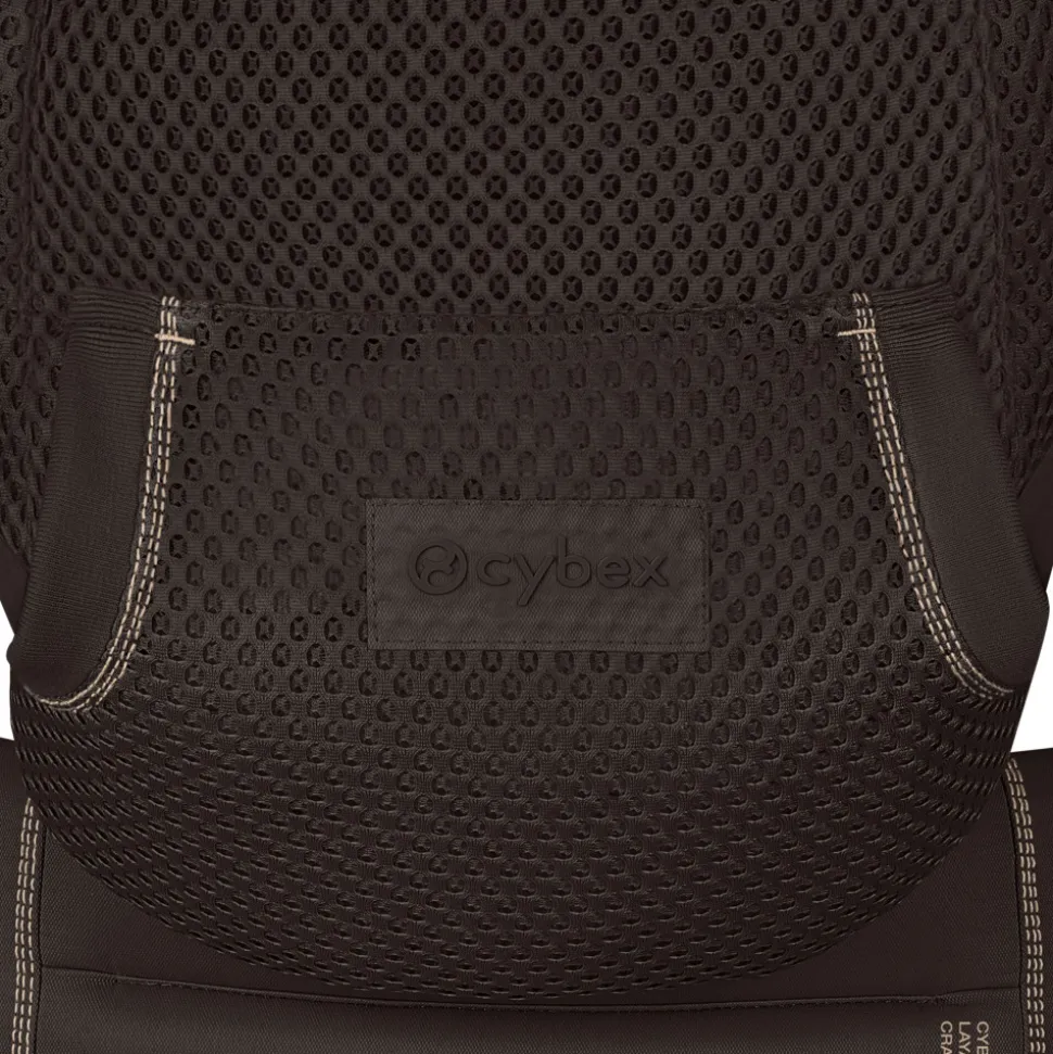 Porte bébé physiologique laya chocolate brown