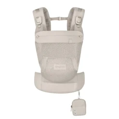 Porte bébé physiologique laya dune grey