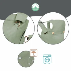 Porte bébé physiologique moov & boost vert sauge