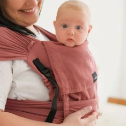 Porte bébé p'tit evo acajou